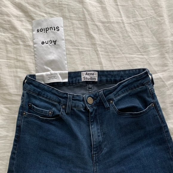Acne Studios Skin 5 Jeans - dark blue wash - Picture 2 of 7